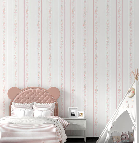 Papel de Parede Infantil Listras Live