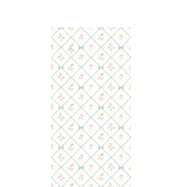 Papel de Parede Infantil Laços e Flores Paris