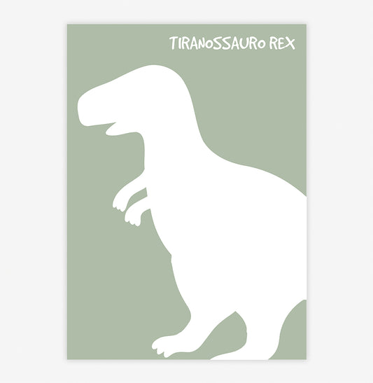 Quadro Infantil Dino Bento Tiranossauro Rex