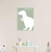 Quadro Infantil Dino Bento Tiranossauro Rex