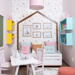 Papel de Parede Infantil Raposa Verde