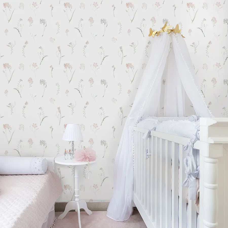 Papel de Parede Floral Liv