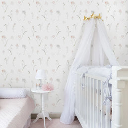 Papel de Parede Floral Liv