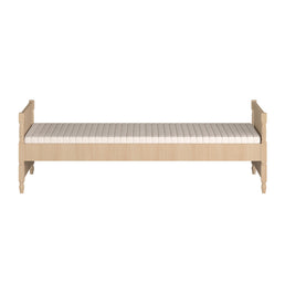 Cama Solteiro Monet - Carvalho