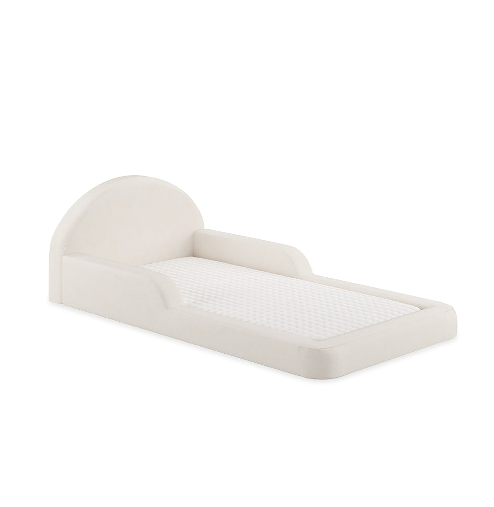 Cama Montessoriana Lumi Solteiro com Colchão – Bege