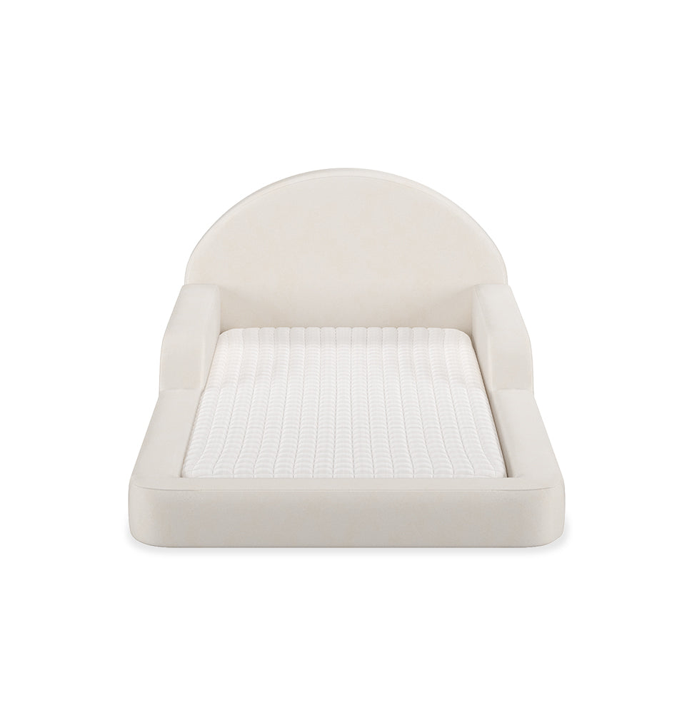 Cama Montessoriana Lumi Solteiro com Colchão – Bege