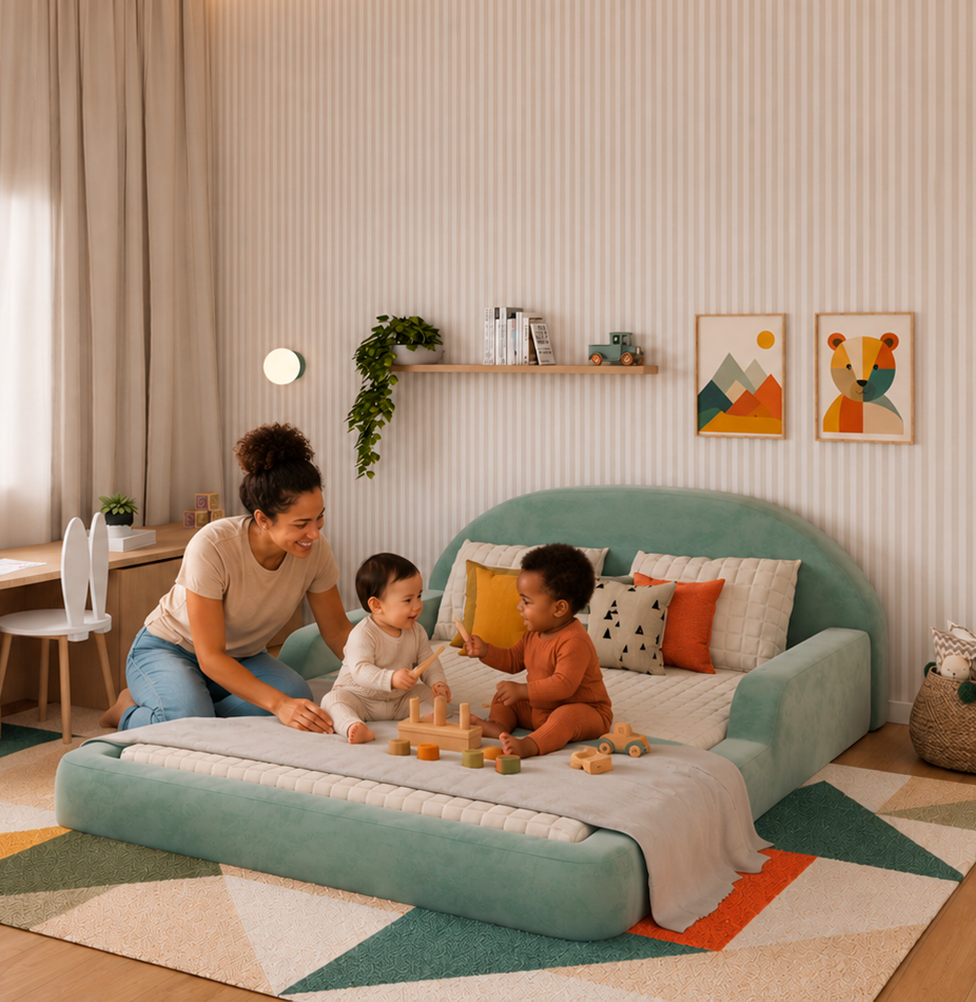 CAMA MONTESSORIANA LUMI CASAL - VERDE