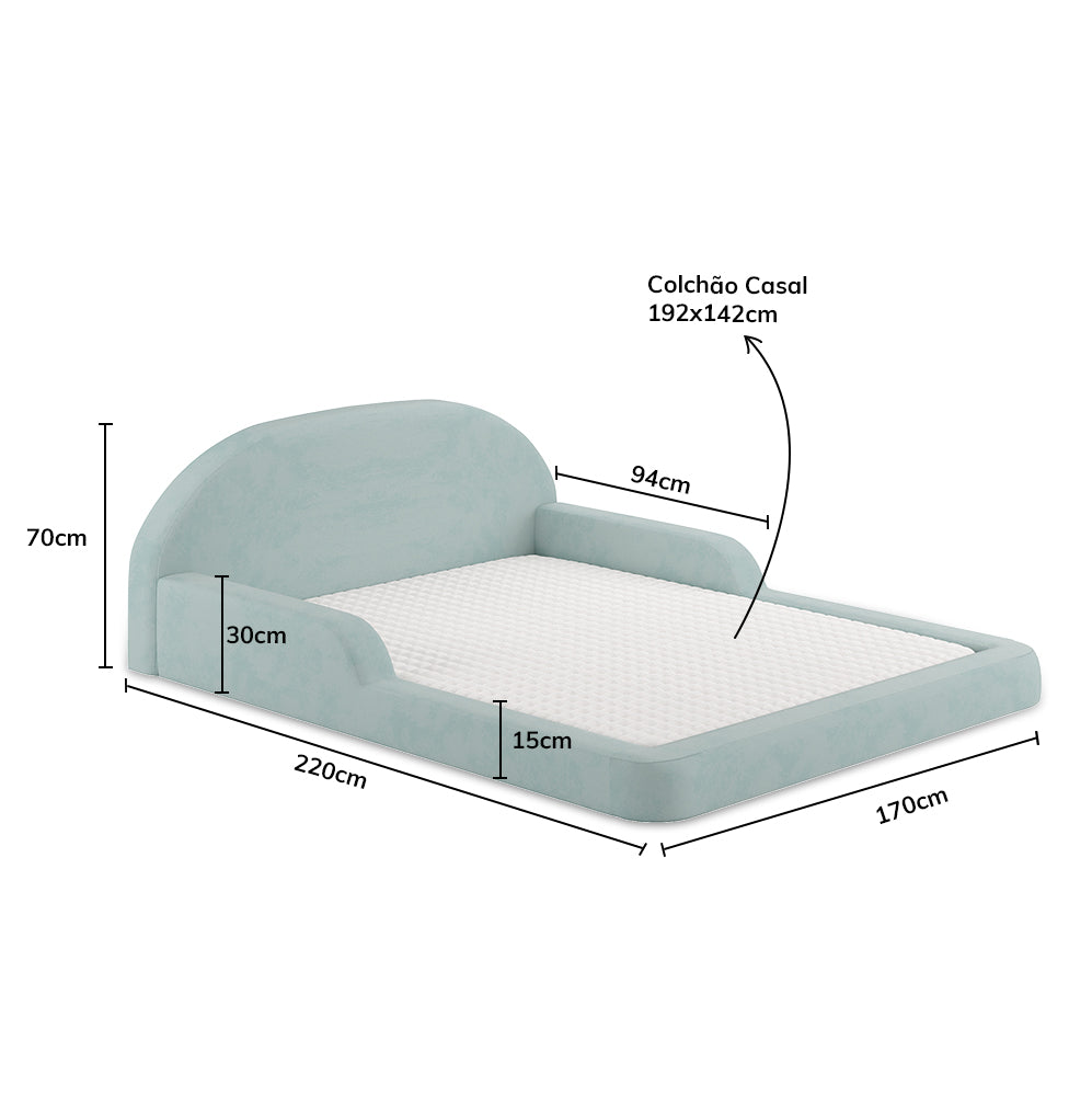 CAMA MONTESSORIANA LUMI CASAL - VERDE