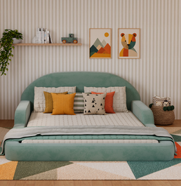 CAMA MONTESSORIANA LUMI CASAL - VERDE