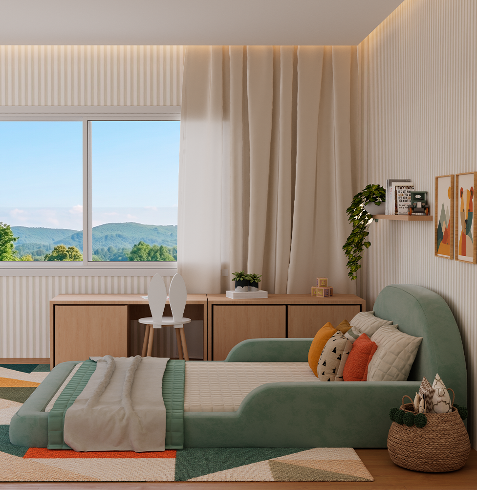 CAMA MONTESSORIANA LUMI CASAL - VERDE
