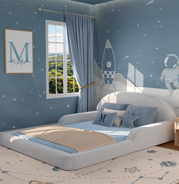 CAMA MONTESSORIANA LUMI CASAL - CINZA