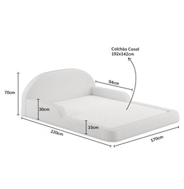 CAMA MONTESSORIANA LUMI CASAL - CINZA