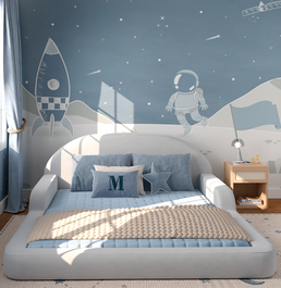 CAMA MONTESSORIANA LUMI CASAL - CINZA
