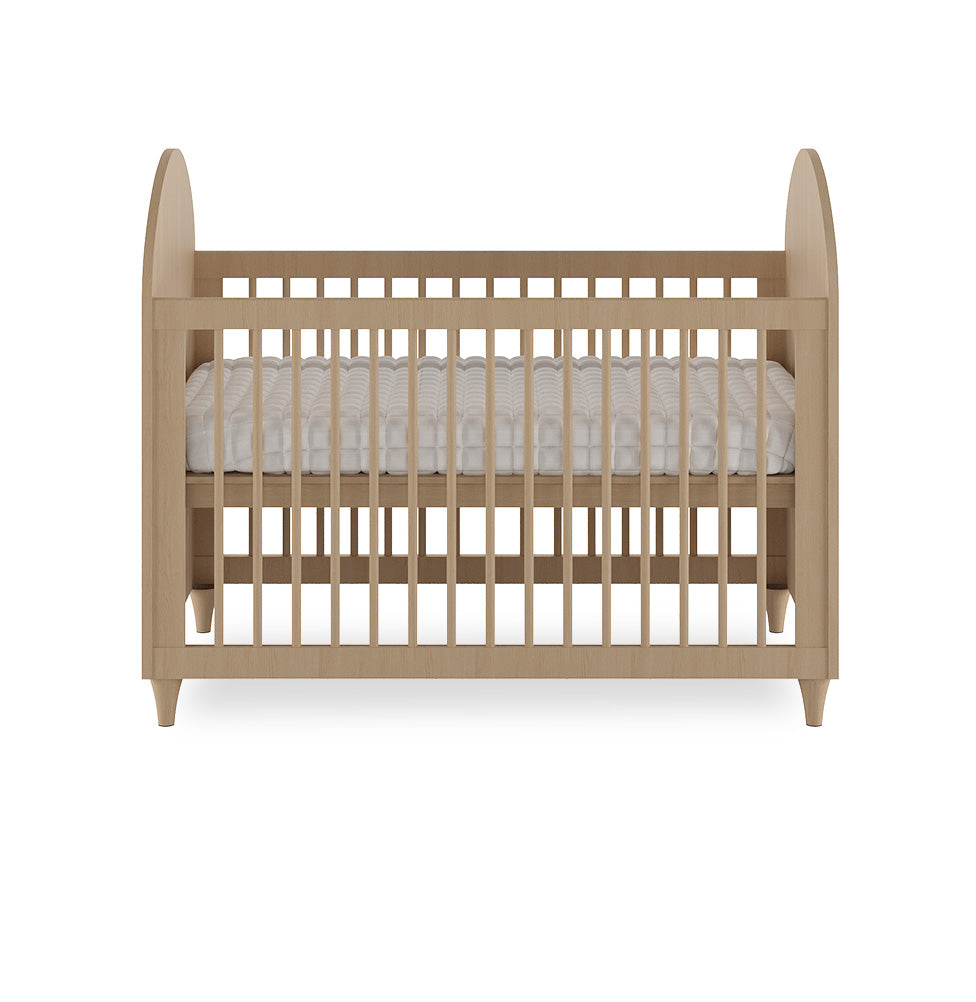 Berço Haus Arco c/ Palha 3 em 1 - Carvalho