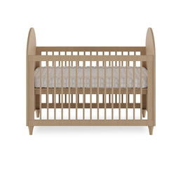 Berço Haus Arco c/ Palha 3 em 1 - Carvalho