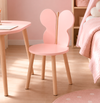 CADEIRA INFANTIL BORBOLETA - ROSA PÉ CARVALHO