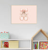 QUADRO INFANTIL SAPATINHO PARIS - HORIZONTAL