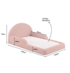 Cama Montessoriana Lumi Solteiro –  Rosa