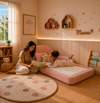 Cama Montessoriana Lumi Solteiro –  Rosa