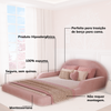 CAMA MONTESSORIANA LUMI CASAL - ROSA