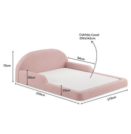 CAMA MONTESSORIANA LUMI CASAL - ROSA