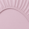 LENÇOL DE BERÇO BASIC COM ELÁSTICO ROSA NÚVEM