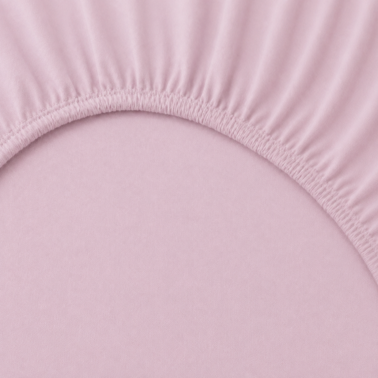 LENÇOL DE BERÇO BASIC COM ELÁSTICO ROSA NÚVEM