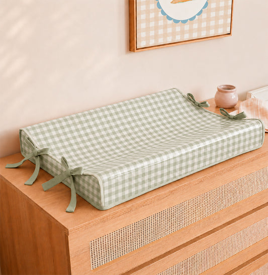 TROCADOR XADREZ VINTAGE - VERDE MALVA