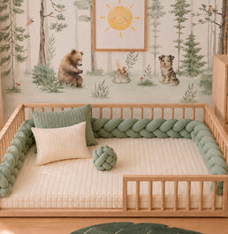TRANÇA 4M PARA CAMA - VERDE MALVA