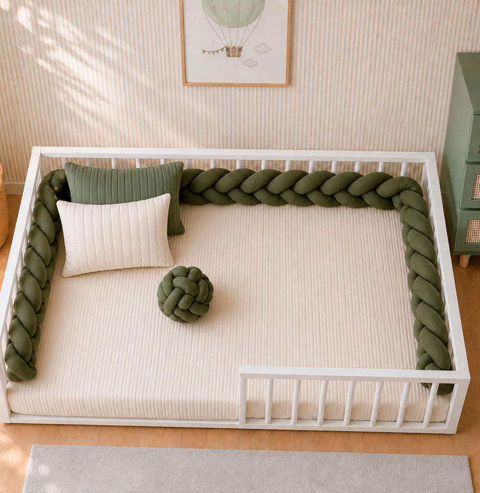 TRANÇA 4M PARA CAMA - VERDE MILITAR