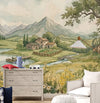 PAPEL DE PAREDE INFANTIL PRIMAVERA NO LAGO - MURAL