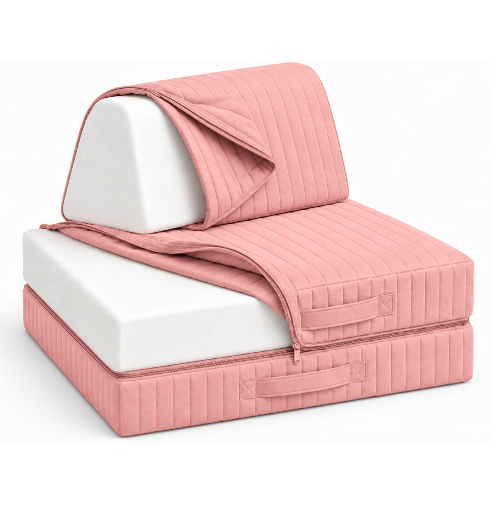 Capa Avulsa Poltrona Infantil Play - Rosa Chá
