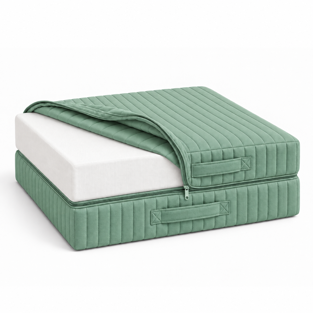 COMBO CAPA AVULSA SOFÁ - VERDE SECO