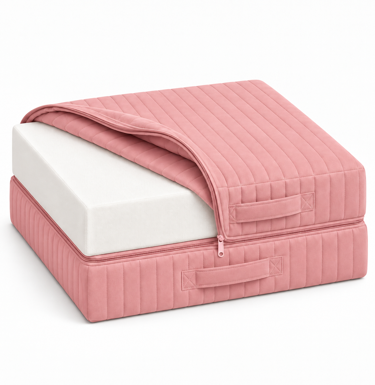 Capa Avulsa Sofá Infantil Play - ROSA CHÁ