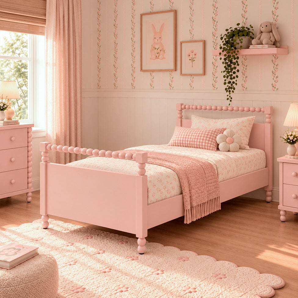 CAMA SOLTEIRO RITMO - ROSÊ