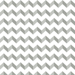Papel de Parede Infantil Chevron Cinza Claro
