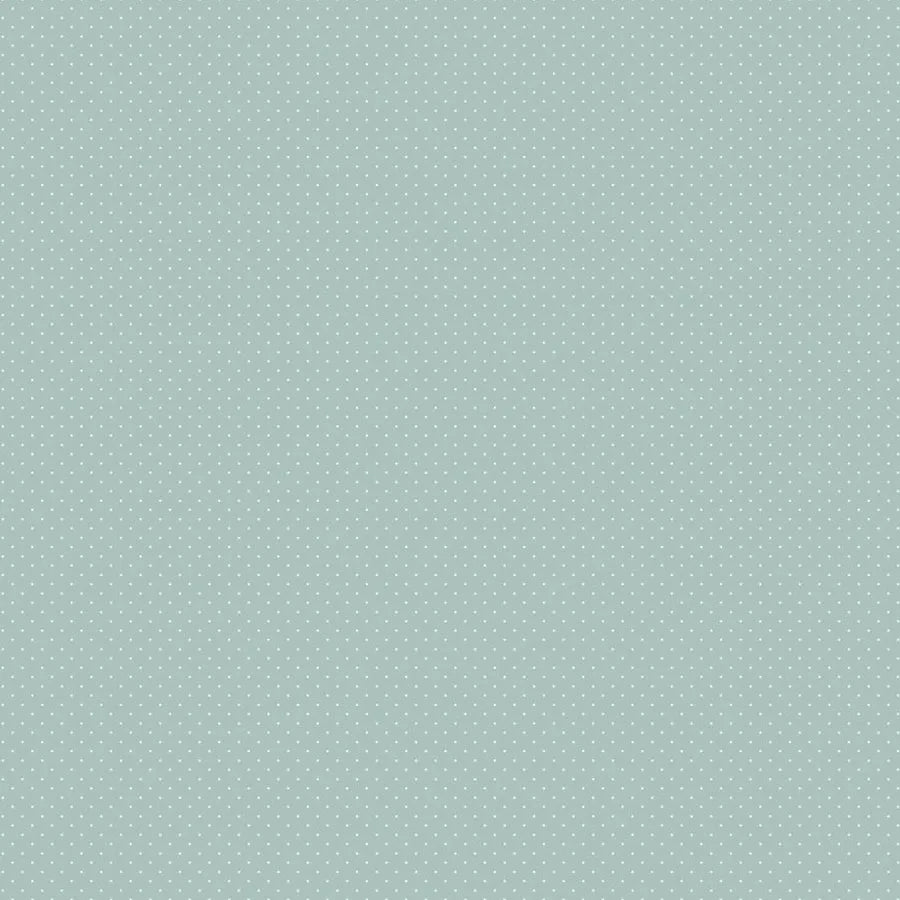 Papel de Parede Infantil Mini Poá Fundo Verde