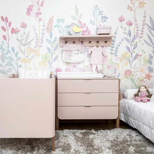 Papel de Parede Flores Candy Tifany - Mural