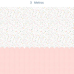 Papel de Parede Infantil Cerca Granilite Verde Seco - Mural