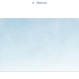 Papel de Parede Infantil Constelação Aquarela Azul - Mural