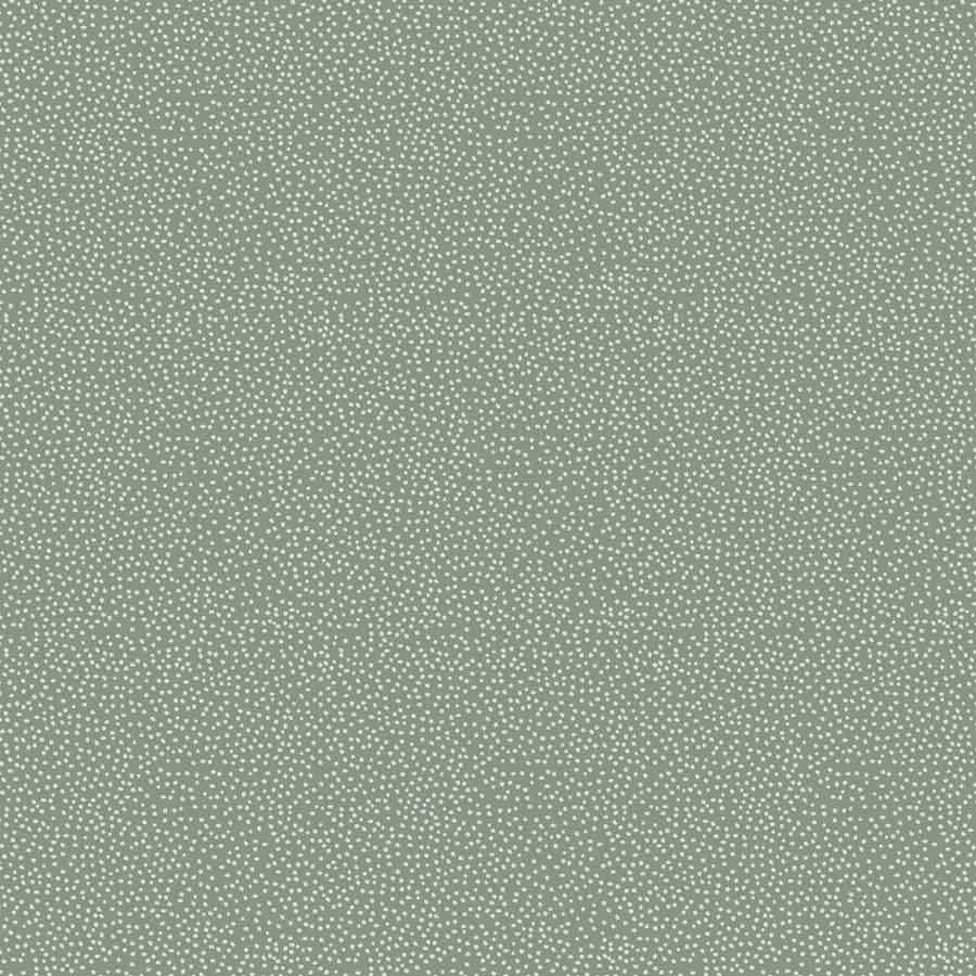 Papel de Parede Infantil Poá Irregular Verde