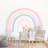 Papel de Parede Infantil Arco Íris Aquarela - Mural