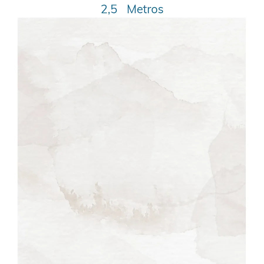 Papel de Parede Mancha Aquarela Bege - Mural