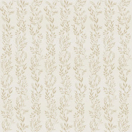Papel de Parede Folhagens Bege