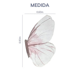 Tapete Infantil Borboleta Playmat