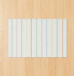 Tapete Infantil Retangular Listra Aquarela - Colors