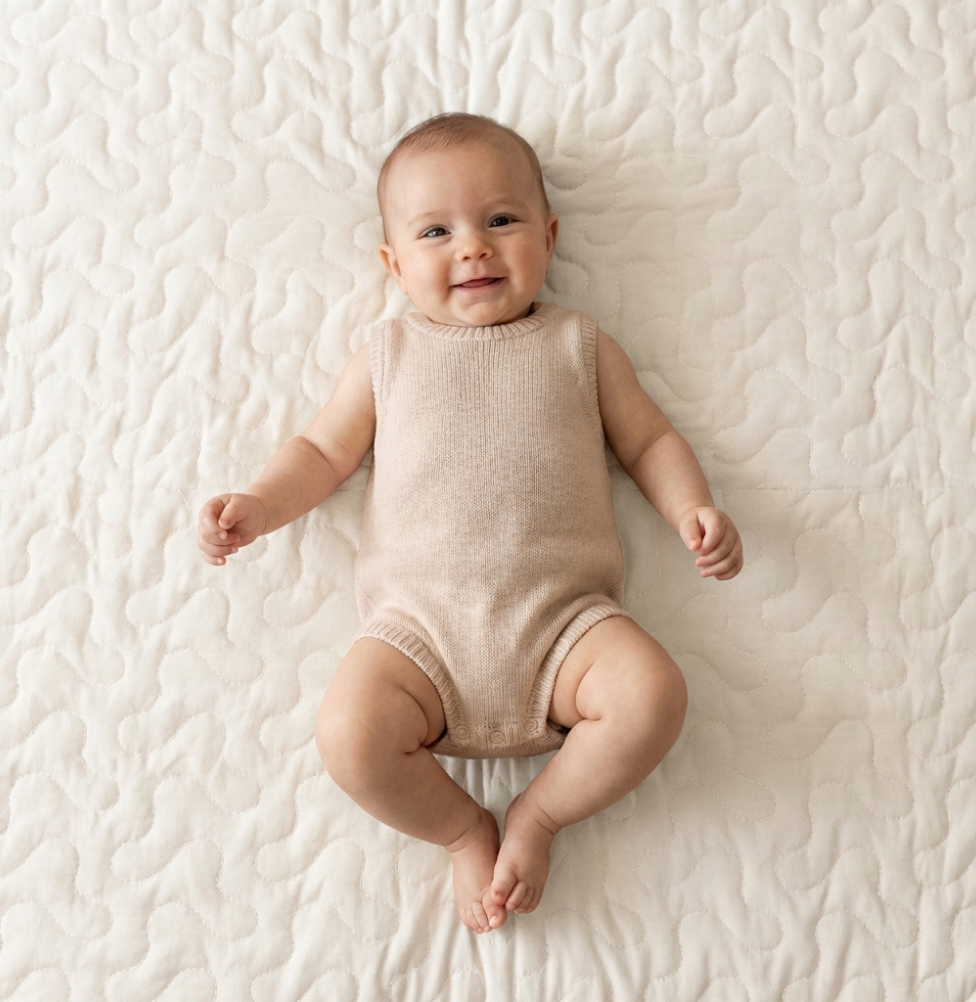 Colcha Para Berço Infinity - Palha