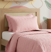 Kit Colcha Casal Infinity 3 Peças - Rosa Chá