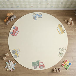 TAPETE INFANTIL REDONDO CARRINHOS -  1,33