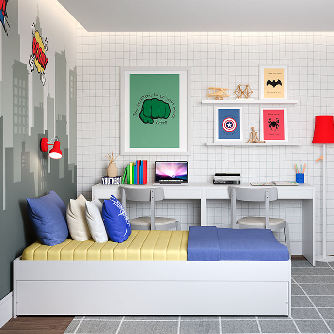 Quarto do Felipe e Fernando - Heróis